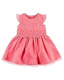 カーターズ Carter's ワンピース Floral Tulle Dress 12M (72-78cm) [並行輸入品]