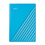 WD ポータブルHDD 5TB USB3.0 ブルー My Passport 暗号化 パスワード保護 外付けハードディスク / メーカー3年保証 WDBPKJ0050BBL-WESN 国内正規代理店品