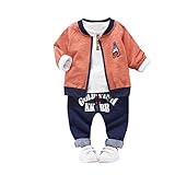 ３点セット（Tシャツ＋ズボン＋コート）おしゃれ　4様式　タワー　プリント　ベビー服　男の子　赤ちゃん服　幼児　子供服　女の子　長袖　4サイズ　キッズ服　ロンパース カバーオール　満月/出産祝い/プレゼ