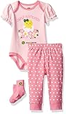 John Deere PANTS ベビー・ガールズ カラー: ピンク