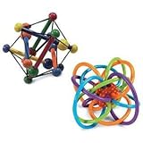 おもちゃ Manhattan Toy Skwish Classic Rattle and Winkel Rattle [並行輸入品]