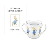 Peter Rabbit Beatrix Potter Baby Gifts Two Handled Mug and Childrens Book The Tales of Peter Rabbit 