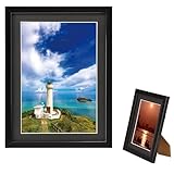 ハクバ HAKUBA 額縁 MM-01 A4 木製 スタンド付 ブラック FWMM01-BKA4