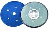 Dynabrade 54332 8-Inch Hook-Face Long Nap Non-Vacuum Gear-Driven Disc Pad [並行輸入品]
