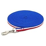 ザ・ブラックラブカンパニー 小型犬用 ロングリード / 10m / トリコロール / 10mm幅 / 全4柄 選べる長さ！ 犬グッズ専門店 人気 オリジナル 国産