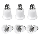AWE-LIGHT 口金変換 アダプターＥ17⇒Ｅ26口金電球ソケットE17-E26 (6)