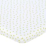 Babies R Us Percale Bassinet Sheet - Lime Dot by Babies R Us