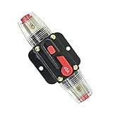 Fenteer 高品質　遮断器　回路ブレーカ　DC12V 　20/30/40/50/60/80/100A　リセット　サーキットブレーカ　ヒューズ　防水　インバータ　ソーラーシステム　 - 40Ａ