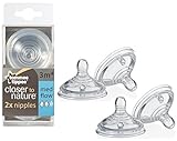 Tommee Tippee Nipples, 6 Count, Medium Flow by Tommee Tippee