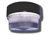 Hubbell Outdoor R970S Surface Round, 9" Wet Location, 70W Hps, Quad-Tap, Poly-Carbonate Refractor, T