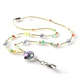 タオスランヤードIDバッジホルダーネックレスのBooJeeビーズパワー BooJee Beads Power of Taos Lanyard ID Badge Holder Necklace