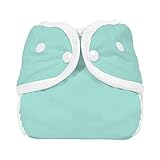 Thirsties Snap Diaper Cover, Aqua, Small by Thirsties