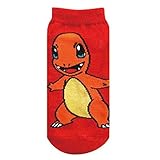 ポケットモンスター[女性用靴下]レディースソックス/ヒトカゲポーズRD ポケモン