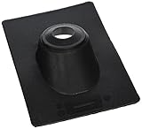 Oatey 11899熱可塑性標準ベース点滅、ブラック、2インチ