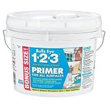 Zinsser Bulls Eye 1 – 2 - 3のプライマーすべてのサーフェスWater Based Exterior ,内部ホワイト2.5 GL