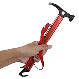 TinkskyアウトドアキャンプMalletハンマー多機能テントハンマー(レッド)