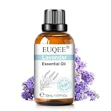 EUQEE ラベンダー エッセンシャルオイル 30ml アロマオイル 天然100% ラベンダー精油 加湿器・ディフューザー・アロマストーン・お風呂