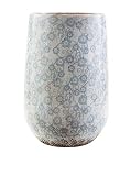 Surya Floraセラミックテーブル花瓶 9.8 diam. x 11H in. FLR911-S