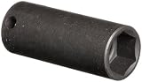 Martin 12620 5/8 Type I Opening 3/8 Power Impact Square Drive Socket 6 Points Deep 2-1/4 Overall Len
