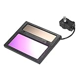 KKmoon 溶接マスク 自動遮光面 溶接面 溶接ヘルメット用 レンズ 汎用タイプ 太陽エネルギー 調節可能な感度 遅延時間機能