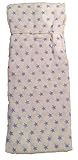 In-Obeytions Muslin Swaddle Blanket-Blue Stars 35 X 35 100% Cotton [並行輸入品]