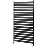 山善 ガーデンマスター アルミボーダーフェンス(幅90高さ180) KABF-90180(DBR) ダークブラウン