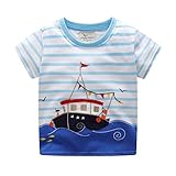 Leegor Baby SHIRT ユニセックス・ベビー US サイズ: 5 カラー: ブルー