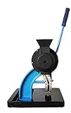 ハンドプレス機 　ハンドプレス　半自動 グロメット　グロメット小型 ホック打ち具 くるみボタン ハンドプレスマシン ハンドメイド 打ち具 業務用 (青い)