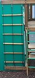 スイングセットPlayset木製2 Ropre Climbing Ladder裏庭ジャングルジムまたはPlayground Equipment