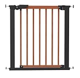 BabyDan Avantgarde True Pressure Fit Safety Gate (Cherry/Black)