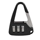 uxcell コンビネーションロック　南京錠　ナンバー可変式南京錠　3桁　パスワード　ダイヤル式ロック　カギ　鍵　海外旅行用