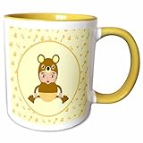 3drose Belinha Fernandes – Babies and Sweetバグ – Sweet Baby Dressed In A Bear Costume Illustration , 