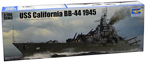 1:700 Uss California Bb-44 1945 Model Kit