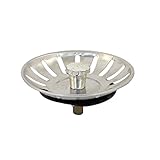 uxcell キッチン 洗面所 ステンレス製 廃棄物 シンク ドレイン ストッパー バスケット ストレーナー