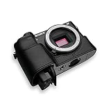 GARIZ SONY α6000用 本革カメラケース XS-CHA6000BK ブラック