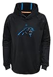 NFL Carolina Panthers Boys 47 "マッハ"プルオーバーパーカー、ブラック、M ( 56 )