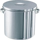 日東金属工業:日東 ステンレスタンク テーパー付貯蔵用タンク(フタ付) 10L TP-ST-24 型式:TP-ST-24