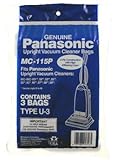 Panasonic Paper Bag Type U/U3 2 Ply 3 Pack Genuine