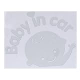 Deqna（TM）車の温暖化のステッカーカースタイリングで車のフロントガラスの装飾3D漫画のステッカー反射ビニールスタイリング赤ちゃん