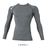 コーコス信岡 HYBRIDパワーサポート長袖 春夏用 G1118 3 杢グレー LL