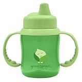 green sprouts Non-Spill Sippy Cup, Green, 6 Ounce by green sprouts [並行輸入品]