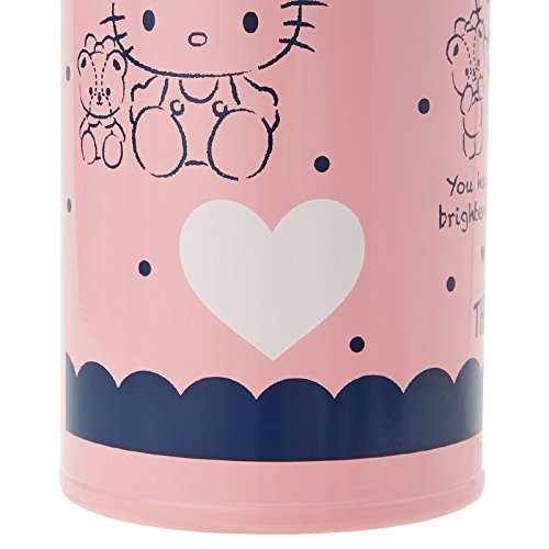Hello Kitty 2WAY Stainless Bottle Tumbler Pink Navy Sanrio Thermos