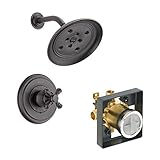 Delta Delta KSDCA-T14297-H795-RB Cassidy Shower Kit Pressure-Balance Single-Function Cartridge with 