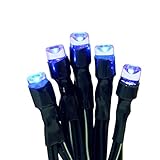 ALEKO 105LEDBLUE 105 LED Solar Powered Holiday String Lights, Blue [並行輸入品]