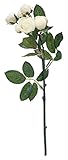 エルアーツ 造花 ラナンキュラススプレー 全長39cm・花径2.5~3cm クリーム E2556-12