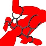 Jyinglai 緊縛拘束用の手錠やネックカフなど手錠足錠木製足枷拘束ラック ひざ掛け手錠 足首掛け拘束プロップス 拘束具 SMベルト グッズ ボンテージ コスプレ アイマスク付きセット ハードコア 奴隷 両手 両足 こうそく 手枷 足枷 調節可能 大人の 玩具 おもちゃ おとな 黒 ブラック プレイ 過激 下着 束縛具 コスチューム 女王様 衣装 ナイト 安い人気 Bdsm女性舞台夜店過激趣味の