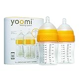 yoomi ママのおっぱいにそっくりな高機能哺乳びん 240ml2本セット