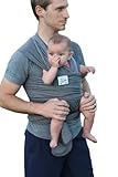 Haul'A Baby 4-in-1 - Baby Wrap - Ring Sling - Maternity Belt & Belly Binder - Slate by Haul'A Baby