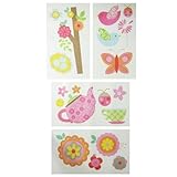 Jill McDonald Lullabye Breeze Wall Decals (Discontinued by Manufacturer) [並行輸入品]