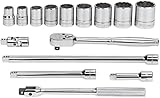 Williams WSB-15F 15-Piece 3/8-Inch Drive Socket and Drive Tool Set [並行輸入品]